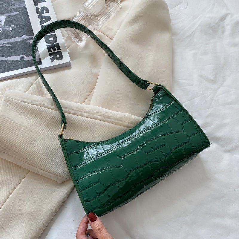 Pattern One Shoulder Handbag Temperament Trend Chain Bag Women - Topezmart