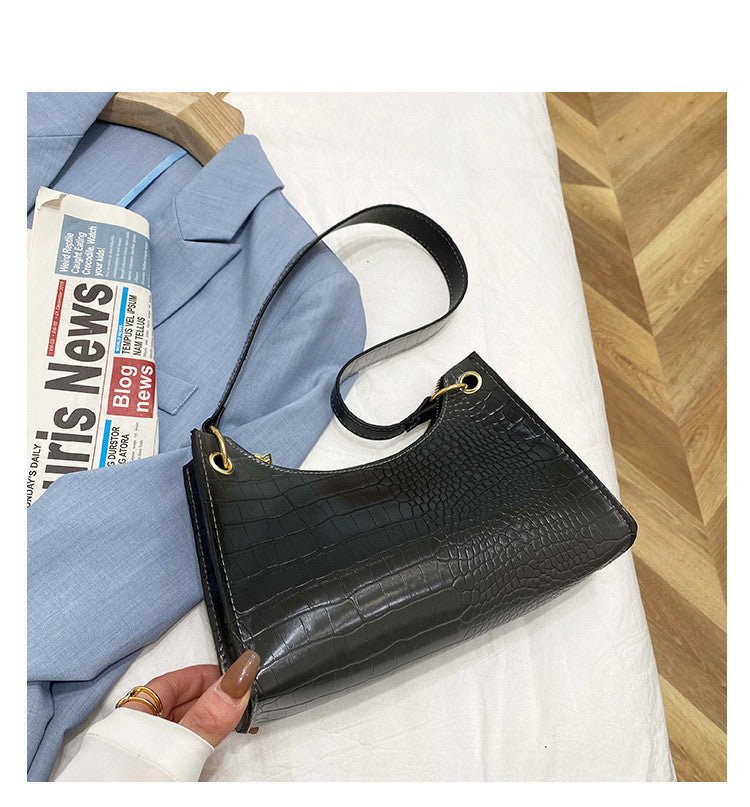 Rainbow Gradient Frog Pattern Bag Women Handbag Shoulder Arm Bag - Topezmart