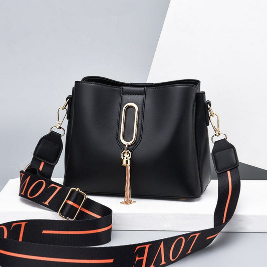 Small Bags Women Women's Bags Shoulder Messenger Bag All - match Pure Trend Color Casual Handbag - Topezmart