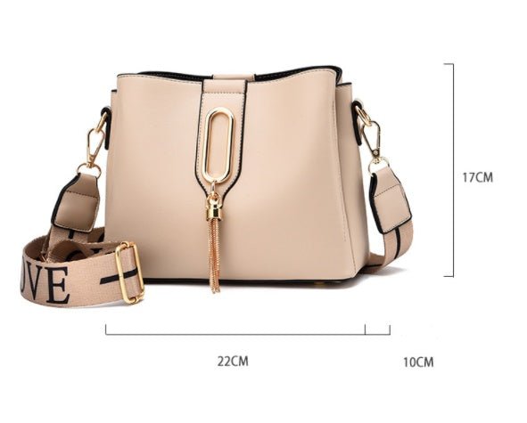 Small Bags Women Women's Bags Shoulder Messenger Bag All - match Pure Trend Color Casual Handbag - Topezmart