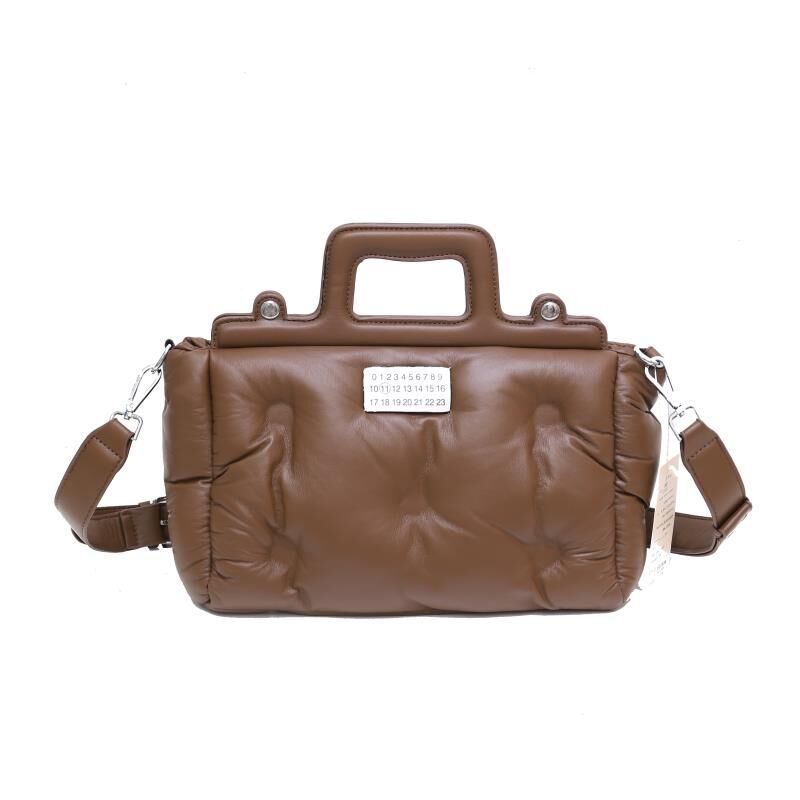 Space Cotton Bag Down Handbag Large Capacity Portable Cross - body Bag For Women - Topezmart