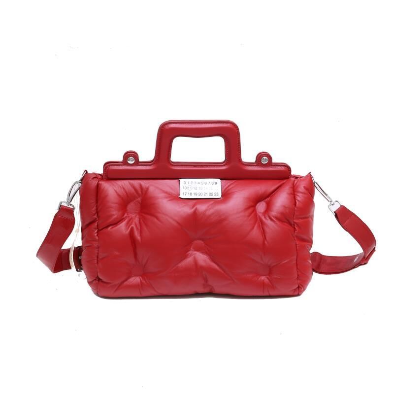 Space Cotton Bag Down Handbag Large Capacity Portable Cross - body Bag For Women - Topezmart