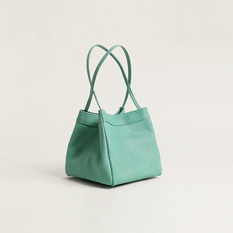 TopezMart™ Exclusive Fashion Ins Bucket Bags Cute Small Square Bag Niche Design Texture Handbag Women - Topezmart
