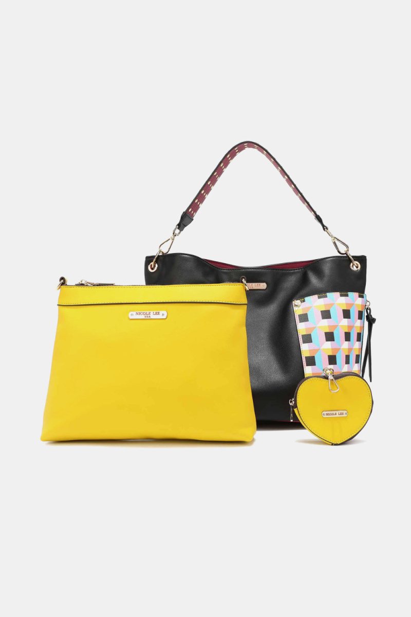 TopezMart™ Exclusive Nicole Lee USA Quihn 3 - Piece Handbag Set - Topezmart