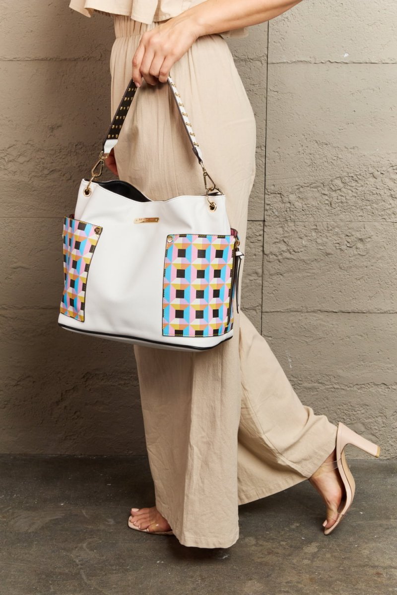 TopezMart™ Exclusive Nicole Lee USA Quihn 3 - Piece Handbag Set - Topezmart