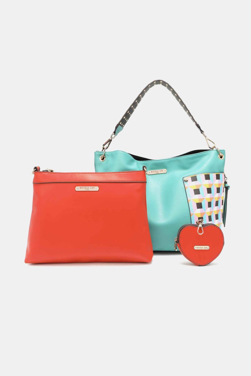 TopezMart™ Exclusive Nicole Lee USA Quihn 3 - Piece Handbag Set - Topezmart