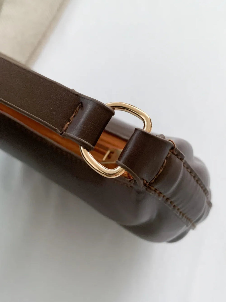 TopezMart™ Exclusive PU Leather Shoulder Bag with EarPods Bag - Topezmart