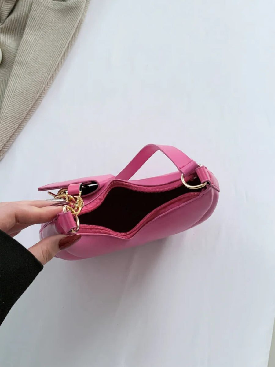 TopezMart™ Exclusive PU Leather Shoulder Bag with EarPods Bag - Topezmart