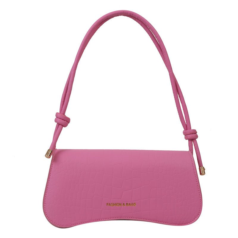 TopezMart™ Exclusive Solid Color PU Small Square Messenger Bag Handbag - Topezmart