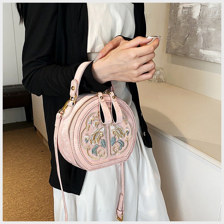 TopezMart™ Exclusive Vintage Chinese Silk Embroidery Tote Bag - Topezmart