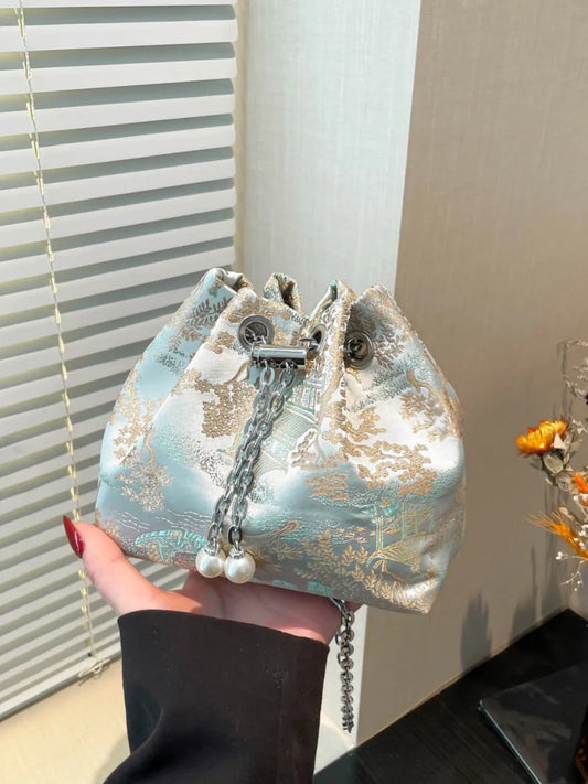 TopezMart™ Limited Edition Chain Strap Bucket Bag - Topezmart