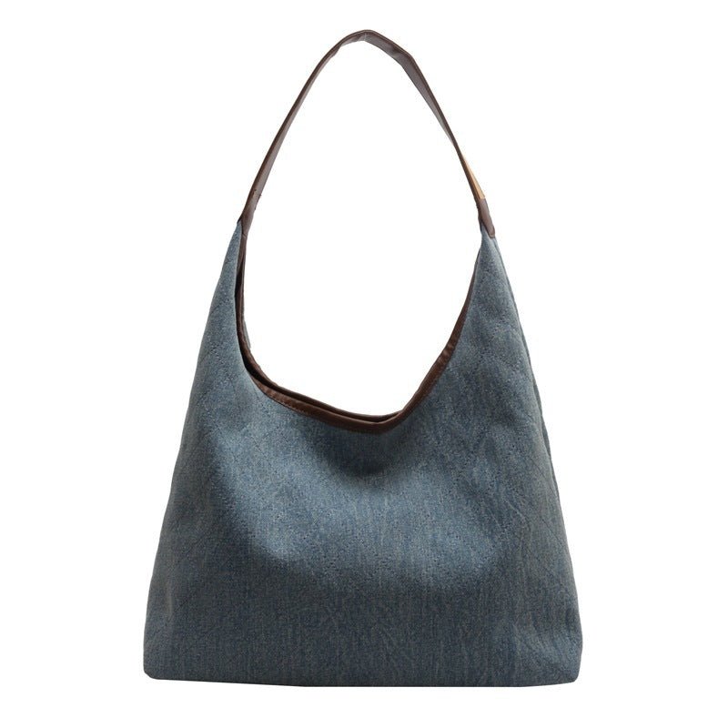 TopezMart™ Limited Edition Denim Canvas Bucket Bag Fashion Large Capacity Shoulder Bags For Women Tote Handbag Female Shopping Bags - Topezmart