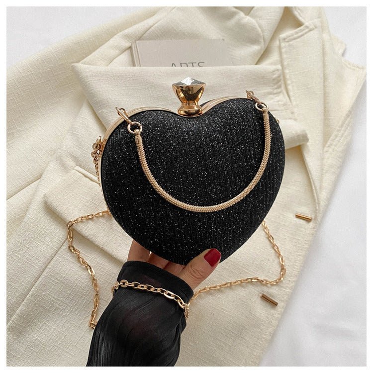 TopezMart™ Limited Edition Heart Shape luxury Clutch Bag Women - Topezmart