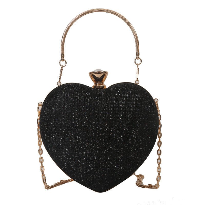 TopezMart™ Limited Edition Heart Shape luxury Clutch Bag Women - Topezmart
