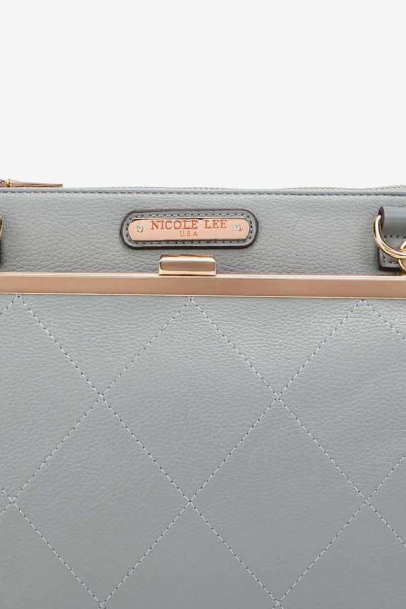 TopezMart™ Limited Edition Nicole Lee USA All Day, Everyday Handbag - Topezmart
