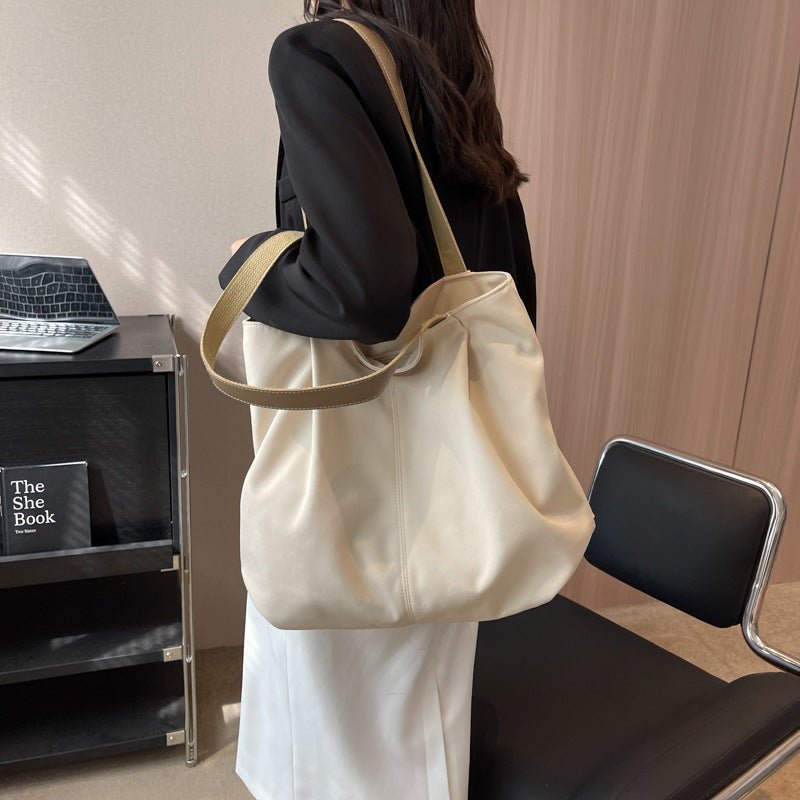 TopezMart™ Premium Large Capacity Totes Simple Commuting Daily Shopping Shoulder Bag Casual Handbag Women - Topezmart