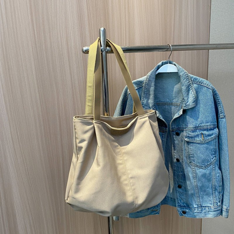 TopezMart™ Premium Large Capacity Totes Simple Commuting Daily Shopping Shoulder Bag Casual Handbag Women - Topezmart