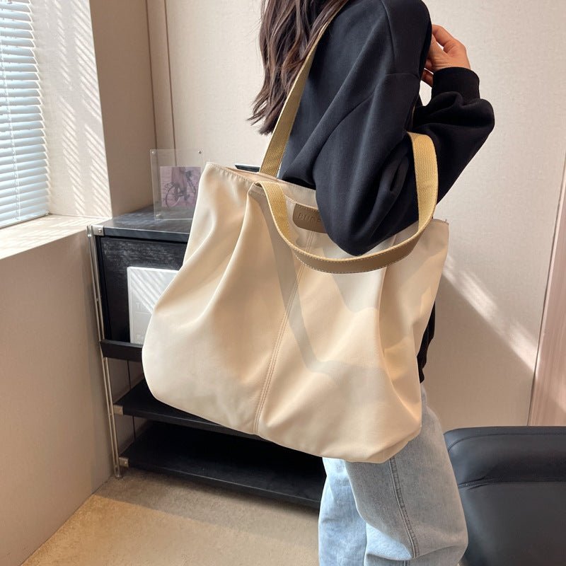 TopezMart™ Premium Large Capacity Totes Simple Commuting Daily Shopping Shoulder Bag Casual Handbag Women - Topezmart