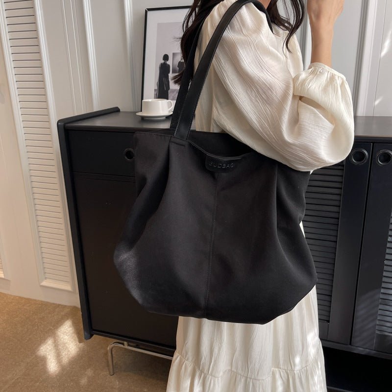TopezMart™ Premium Large Capacity Totes Simple Commuting Daily Shopping Shoulder Bag Casual Handbag Women - Topezmart