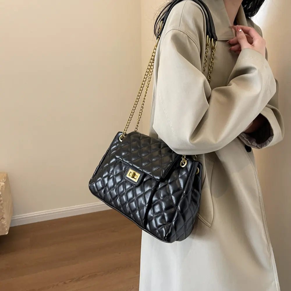 TopezMart™ Premium PU Leather Shoulder Bag - Topezmart