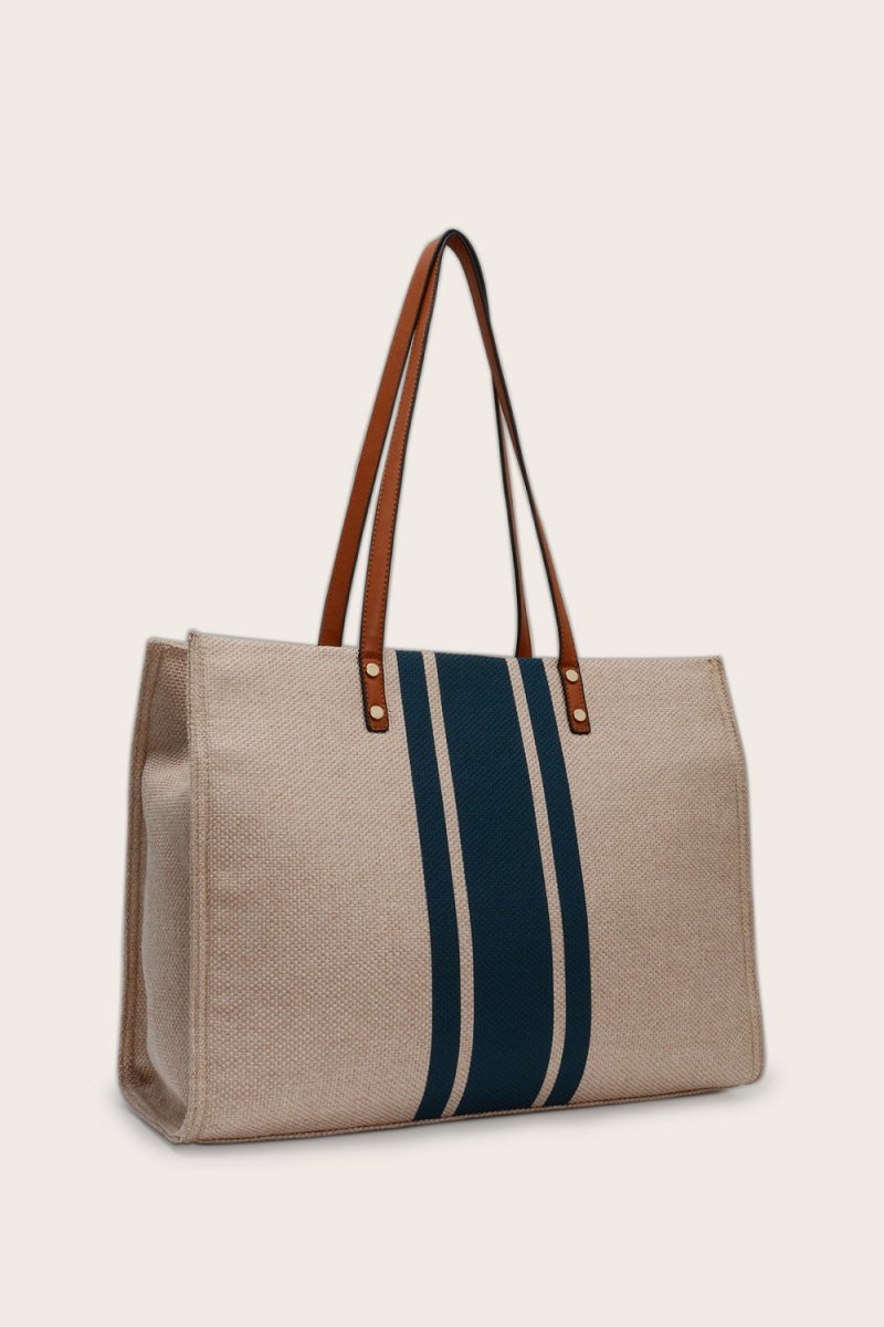 TopezMart™ Premium Striped Tote Bag - Topezmart