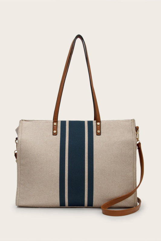TopezMart™ Premium Striped Tote Bag - Topezmart