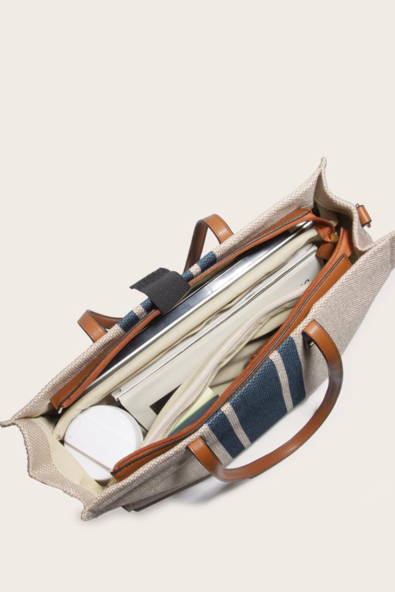 TopezMart™ Premium Striped Tote Bag - Topezmart