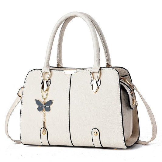 TopezMart™ Premium Stylish Lychee Pattern Handbag with Large Capacity for Women - Topezmart